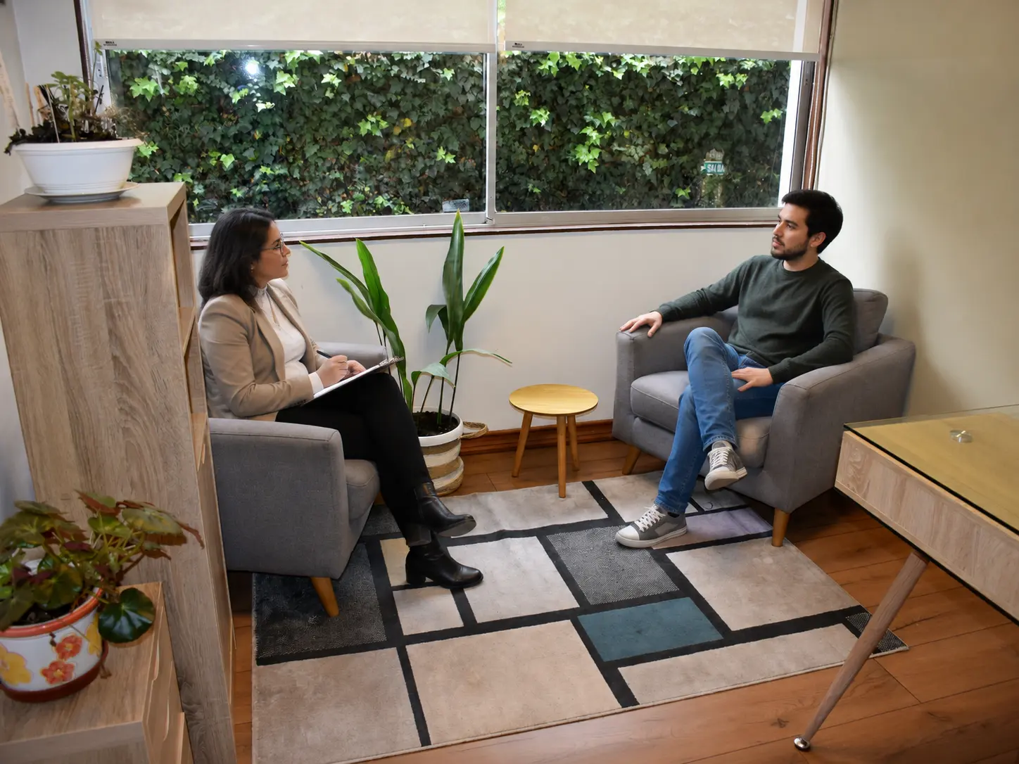Atención psicológica en una consulta de Psiquemédica